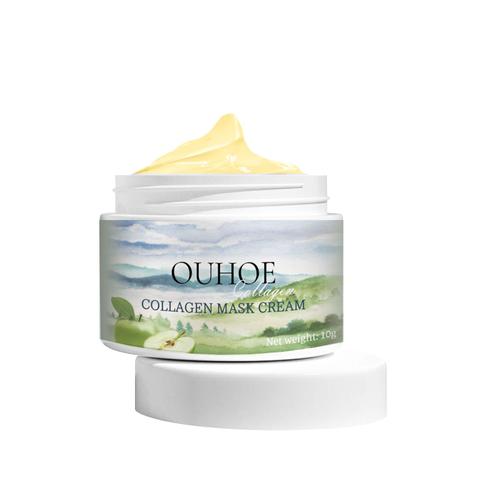 Crème Au Collagène Pour Le Visage, 10ml, Raffermit La Peau, Hydrate, Affaiblit Les Ridules, Éclaircit, Anti-Vieillissement, Soins De La Peau, Livraison Gratuite 