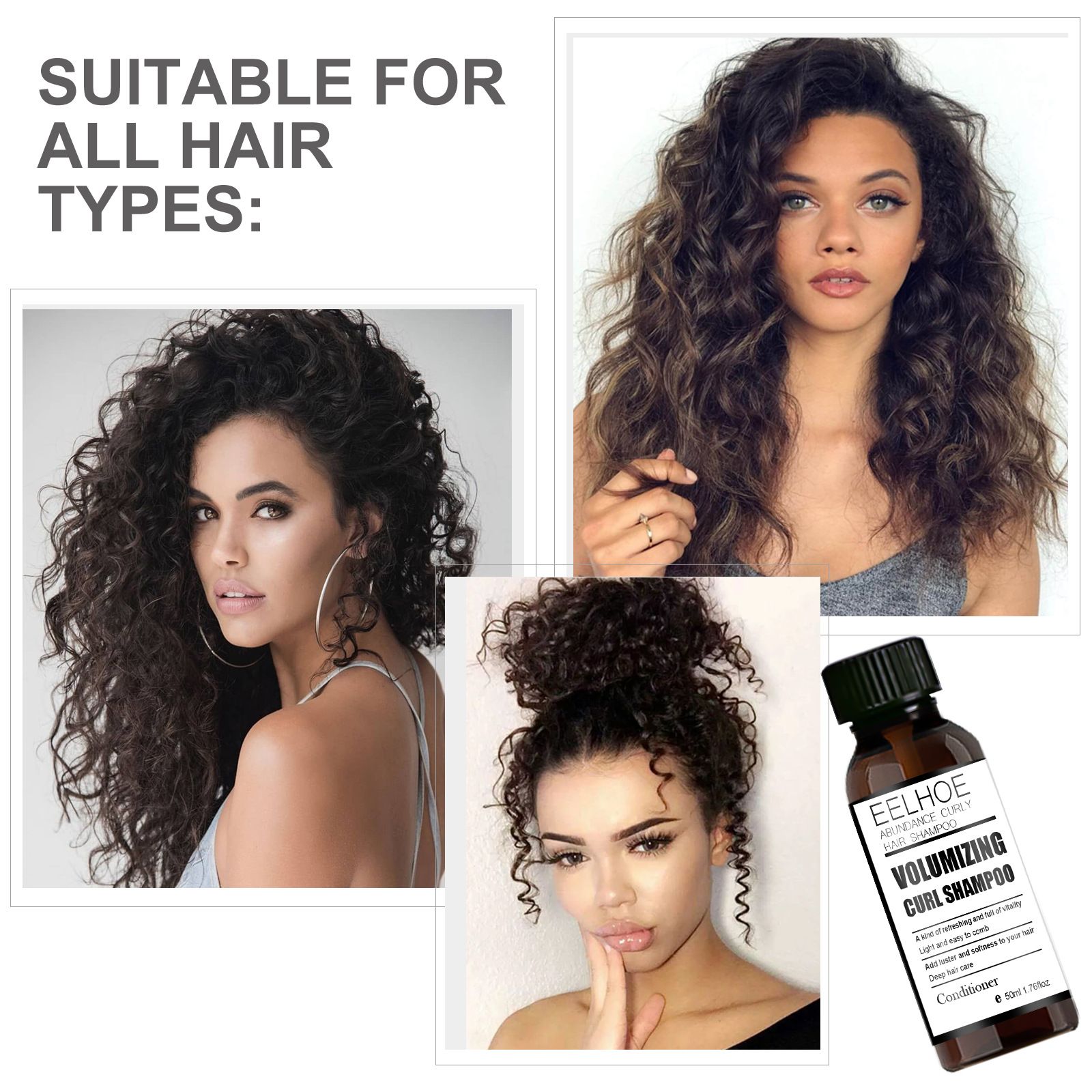 Shampooing Volumisant Pour Cheveux Boucls, Traitement  La ... - 2