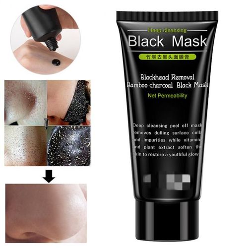 Masque Noir Dissolvant Pour Le Nez, Soins Du Visage, Boue, Traitement De L'acné, Pelable, Bande De Pores, Contrôle De L'huile, Soins De La Peau 