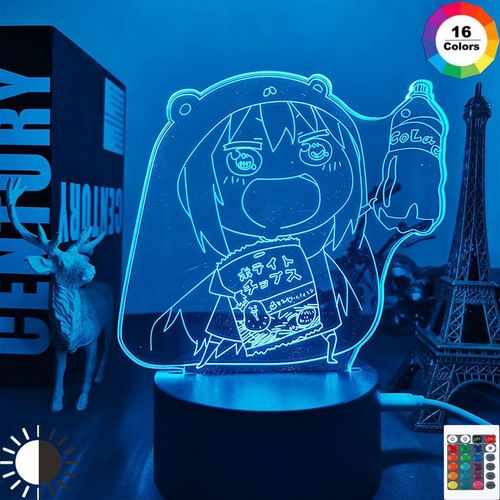 Himouto Umaru Chan ? Lampe Led 3d En Acrylique, Décoration Pour Chambre À Coucher, Veilleuse, Cadeau D'anniversaire Pour Enfants, Bureau, Manga
