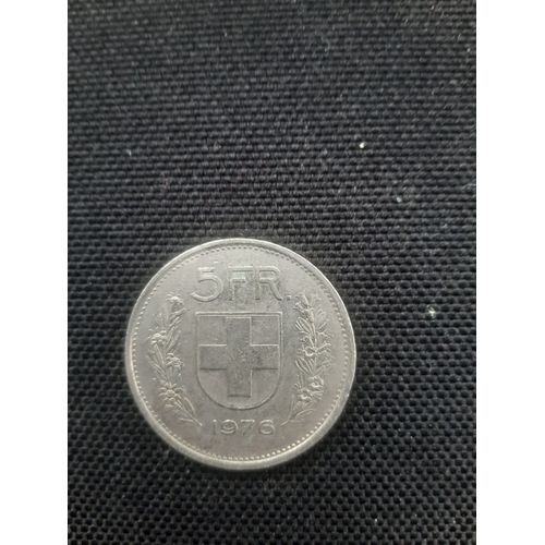 Pièce De 5 Francs Suisse 1976