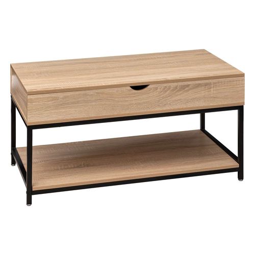 Table Basse Avec Plateau Relevable - Beige