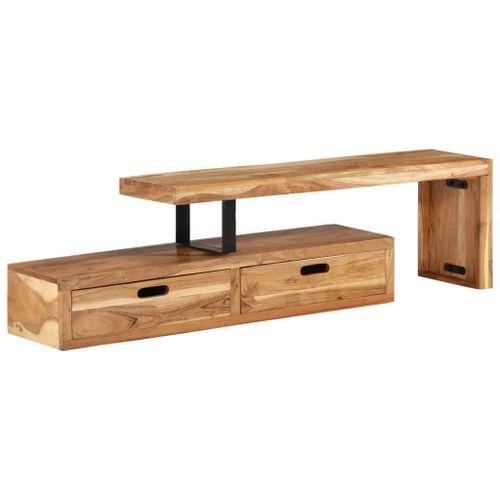 Vidaxl Meuble Tv Bois D'acacia Massif