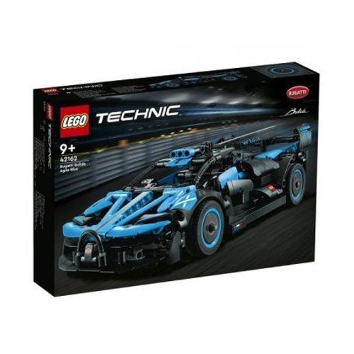 Lego 42162 Bugatti Bolide Agile, Bleu - Voiture De Course, Sport - Collection Vehicule Technic - Set Jouet Construction Et Carte