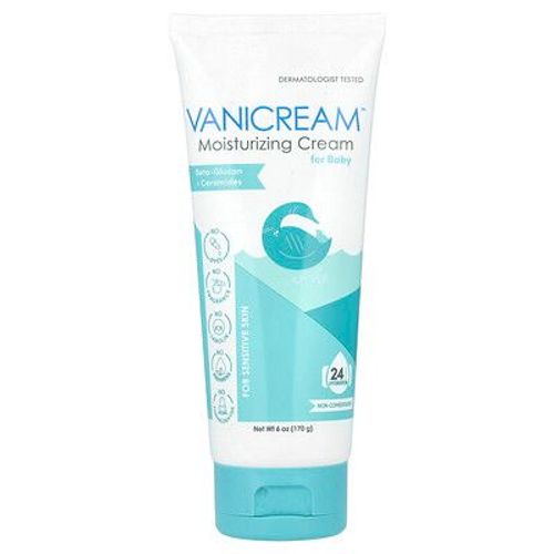 Vanicream, Crème Hydratante, Pour Bébé, Pour Peaux Sensibles, 170 G 