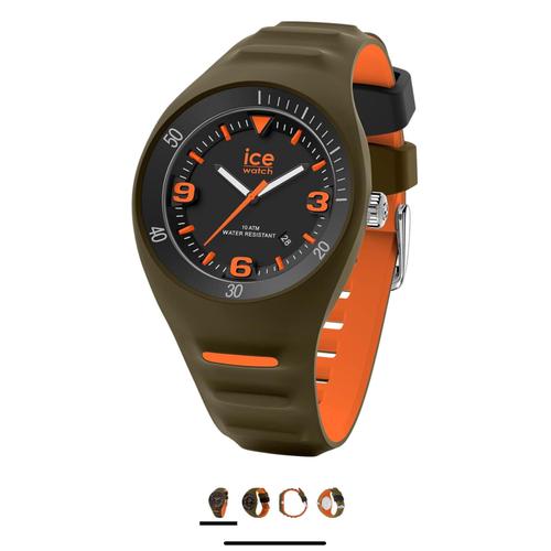 Montre Ice Watch Ice P Leclercq Iw020886 Khaki Orange