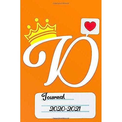 D: Letter D Initial Alphabet Monogram Journal Notebook. Cute Personalized Journal & Diary For Writing & Taking Note For Kids And Girls/Boys And Women/Men