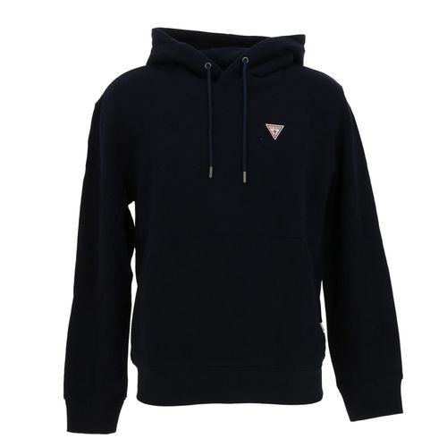 Sweat Capuche Hooded Guess Gj Hood Slim Mini Tr Bleu Marine