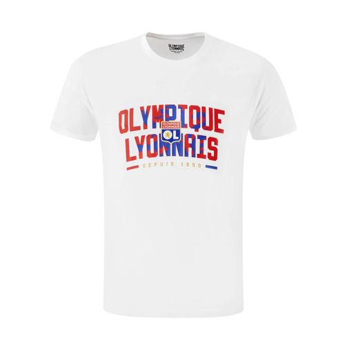 Tee Shirt Manches Courtes Olympique Lyonnais T-Shirt Unity Blanc Jr Blanc