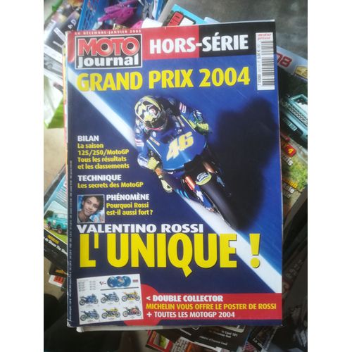 Moto Journal Hors Serie 2411 De 2004 Grand Prix
