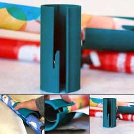 1 Pcs Coupe Papier Cadeau, Wrapping Paper Gift Wrap Cutter, Coupe Papier  Coulissant (noir)