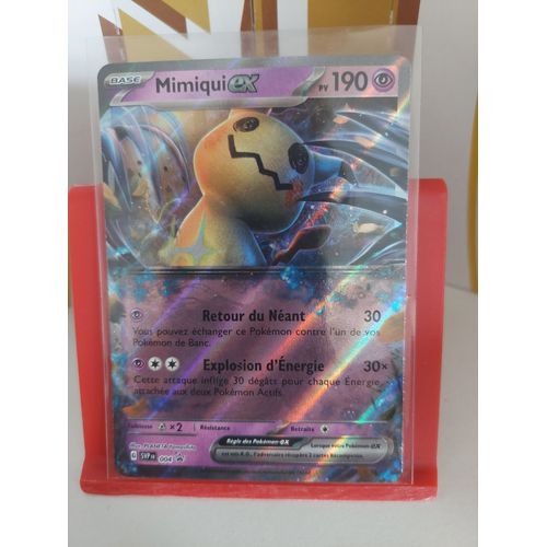 Carte Pokemon Mimiqui Ex Svp 004 Promo