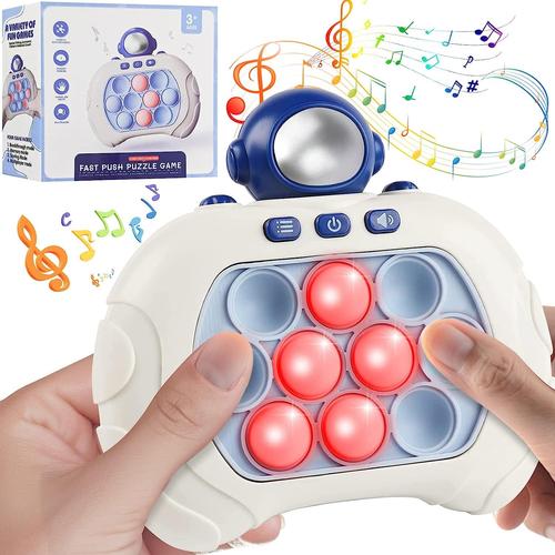 Console De Jeu Quick Push Bubbles,Jeu Fidget électronique,Puzzle