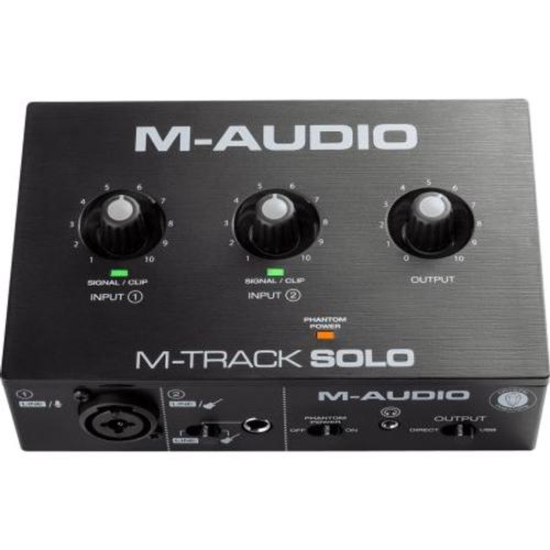 M-Audio M-Track Solo - Interface audio compacte USB