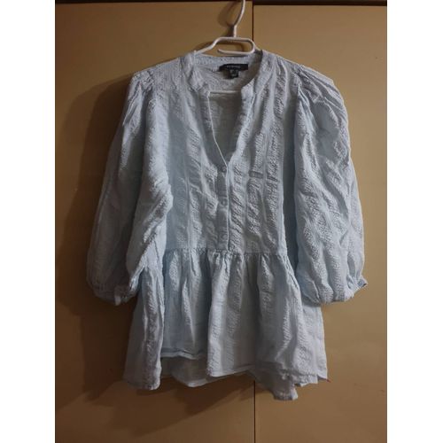 Chemisier Femme Bleu Clair