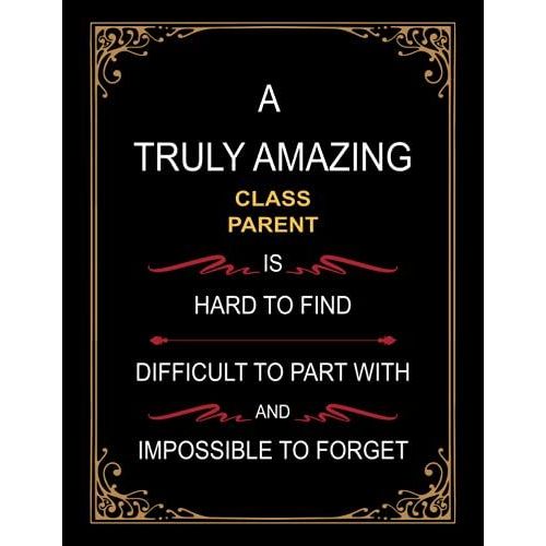A Truly Amazing Venture Capital Analyst Is Hard To Find Difficult To Part With And Impossible To Forget: Class Parent Appreciation Gifts Lined Notebook Journal Diary 120 Pages 8.5 X 11 Gift Idea