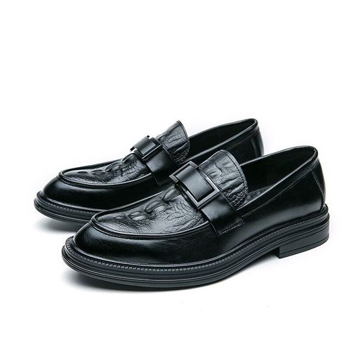 Chaussures Mocassins Habnommée Pour Hommeschaussures Provoqué Enfiler En Relief De Crocodile