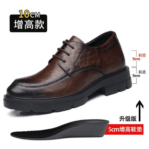 Chaussures Waertachaussures Talons De 58 Et 10 Cm En Cuir De Vache Pour Hommedécontractéesà La Modebritanniquerespirantesà Plateformepour Mariage