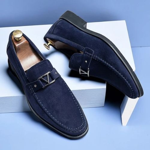 Mocassins Confortables À Enfiler Pour Hommes,Chaussures Provoqué D'affaires,Chaussures De Conduite Faites À La Main,S,Taille 38-48