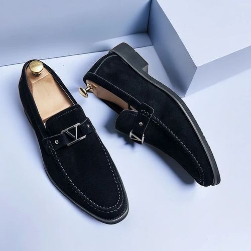 Mocassins Confortables À Enfiler Pour Hommes,Chaussures Provoqué D'affaires,Chaussures De Conduite Faites À La Main,S,Taille 38-48