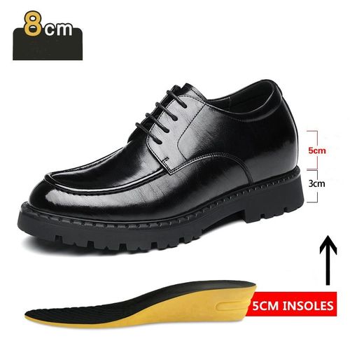 Chaussures Chaussures Rehaussantes Respirantes En Cuir Véritable Pour Hommeschaussures Plateformedécontractéluxeaffairesmâleplus Grand86cm