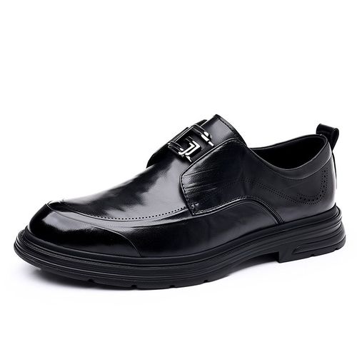 Chaussures Waertachaussures En Cuir Tête Ronde Pour Hommesmocassins Décontractéschaussures D'affairesmarque De Luxetendancedesigner
