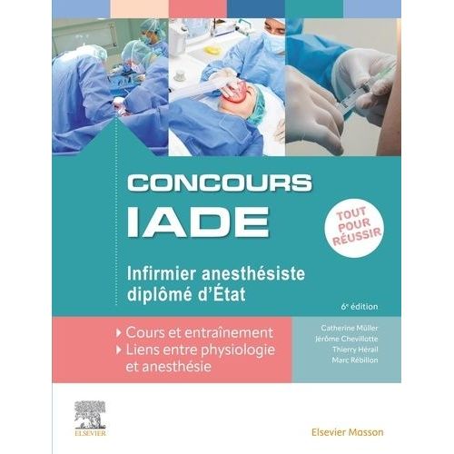 Concours Iade Infirmier Anesthésiste Diplômé D'etat - Spécialisation Santé