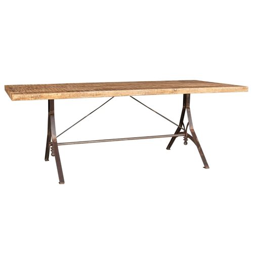 Table Rectangulaire En Bois Massif