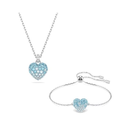 Ensemble De Bijoux Fins Floraux En Cristal Pour Femmes,Bague,Collier,Boucles D'oreilles,Bracelet,Bague,Cadeau De Fête Avec,Mode,,2024