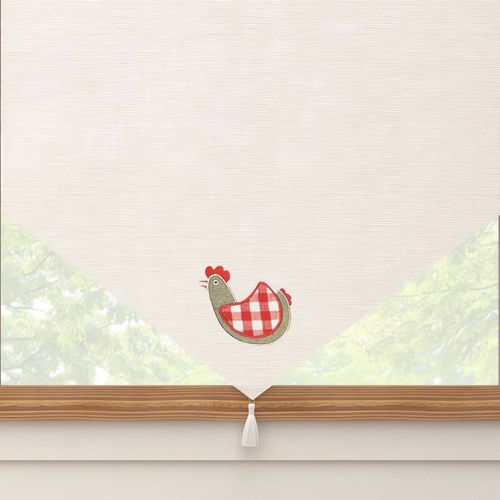 Brise Bise Coton 60x90 Cm Paulette, Par Soleil D'ocre