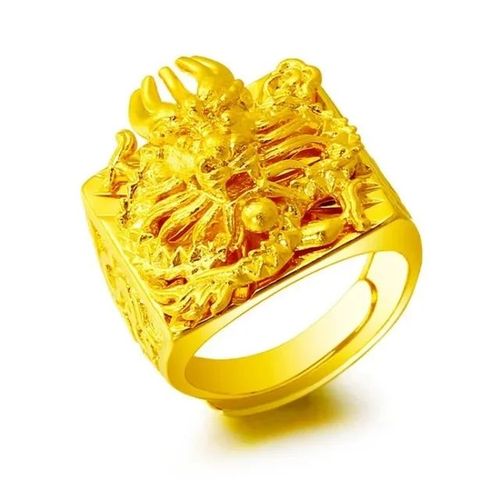 Ensemble De Matiques En Or 999 Véritable,Bague En Agate Porte-Bonheur,Ouverture Réglable,18 Carats
