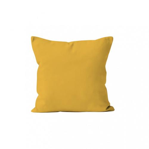 Housse De Coussin 60x60 Cm Alix Jaune Radieux, Par Soleil D'ocre