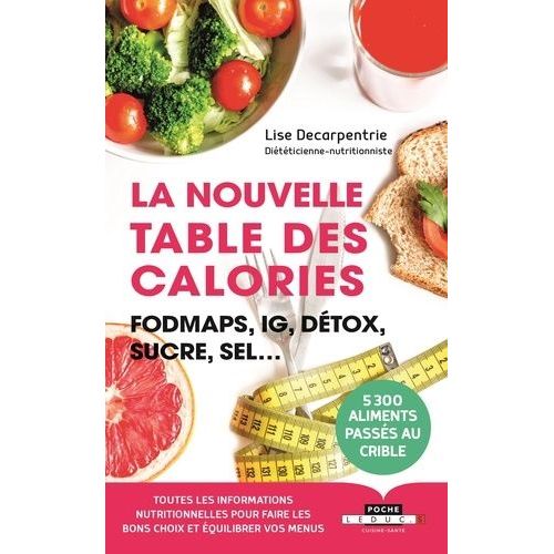 La Nouvelle Table Des Calories