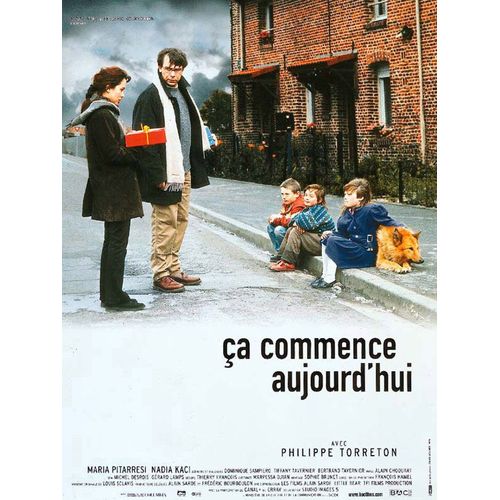 Affiche Officiel Cinema Du Film Ca Commence Aujourd'hui