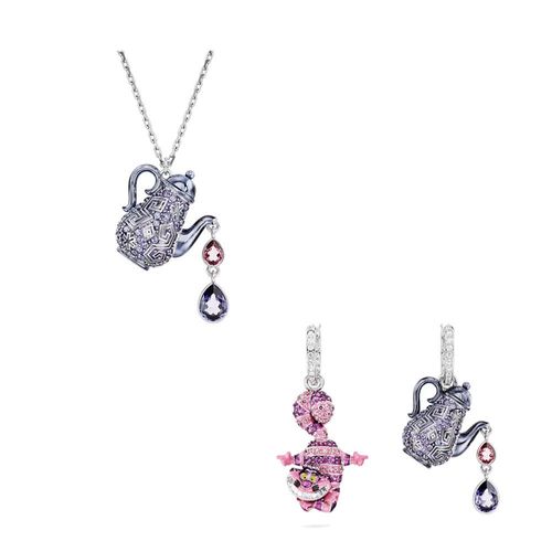 Idylia-Collier Tactique En Cristal Pour Femme,Produit,Charmant,Rose,Vert,Bleu,Joli Motif,Cadeau Romantique,Bijoux