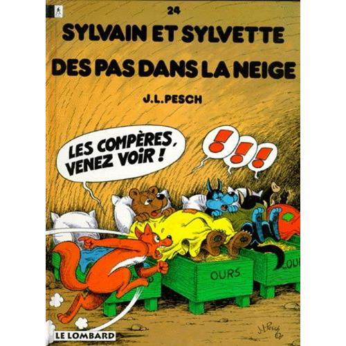 Sylvain Et Sylvette Tome 24 - Des Pas Dans La Neige