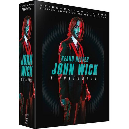 John Wick - Les 4 Chapitres - 4k Ultra Hd + Blu-Ray