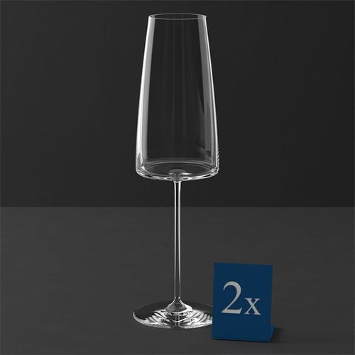 Villeroy & Boch Metro Chic Ensemble De 2 Verres À Champagne 270 Mm