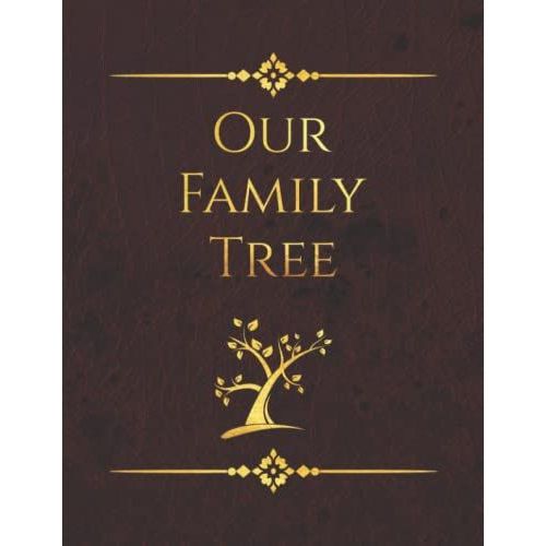 School Of Yona Our Family Tree | Blank Two-Sided Family Group Sheets For Genealogy (40) | Genealogy Organizer | Family Ancestry Workbook | Genealogy Gift