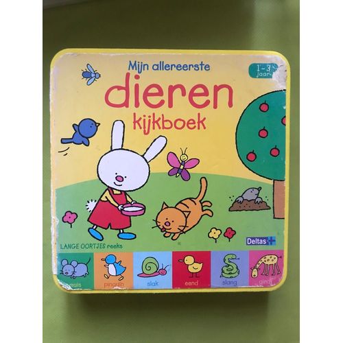Livre « Mijn Allereerste Dieren Kijkboek »