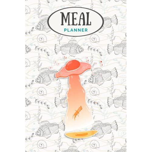 Meal Planner - Cool Egg Abducting Bacon Funny Ufo Breakfast Food Pork: Track And Plan Your Meals Weekly (53 Week Food Planner / Journal / Calendar / ... List, Meal Prep And Planning Grocery List