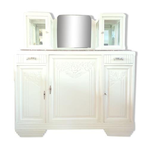 Buffet Art Deco Blanc