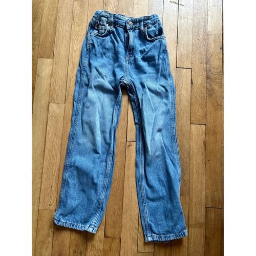 Jeans Straight Fit Bleu (Zara)