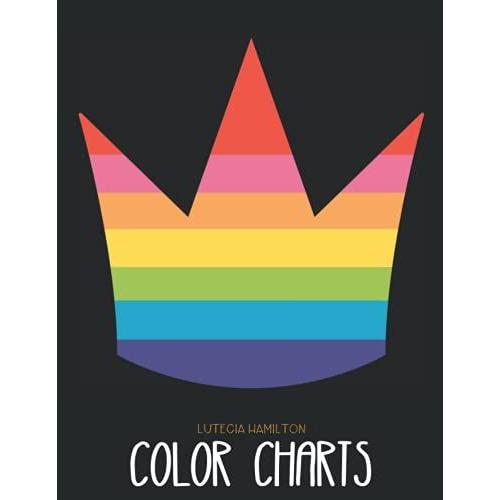 Color Swatch Book: 50 Color Charts For Colored Pencils & Painting Supplies (Artist Gift Ideas)