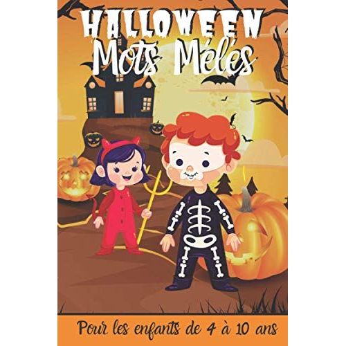 Halloween Mots Mêlés: Cahier De Mots Mêlés Spécial Halloween | Livre Pratique Stimulant Pour Adulte | Entrainer Le Cerveau Améliorer Votre ... Vampire , Fantômes , Loup Garou , Citrouille