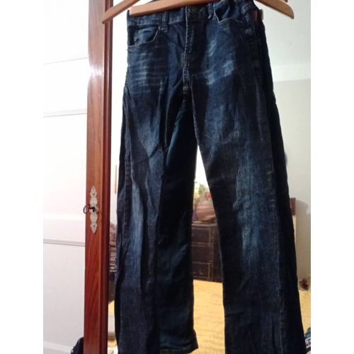 Jean Bleu Foncé 10 Ans Levi S 511 Slim Vintage Années 90.