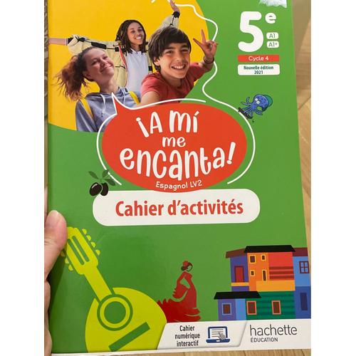 Cahier D'activité Espagnol Lv2 5ème - A Mi Me Encanta