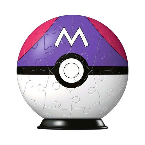 Pokémon - Puzzle 3d Pokéballs : Master Ball (54 Pièces)