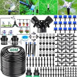 189 Pcs Micro Irrigation Goutte à Goutte Kit Arrosage Automatique