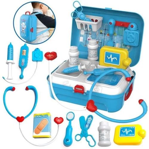 Kit Docteur Trousse de Médecin Jouets d\imitation Malette Docteur